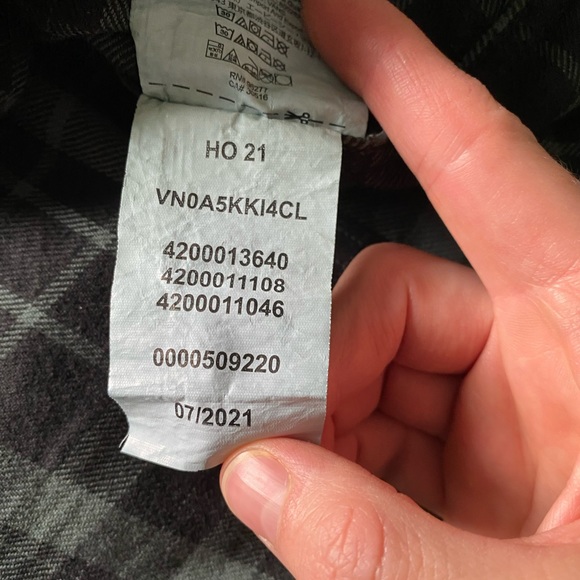 Mens Vans Button Down Shirt - Picture 7 of 7